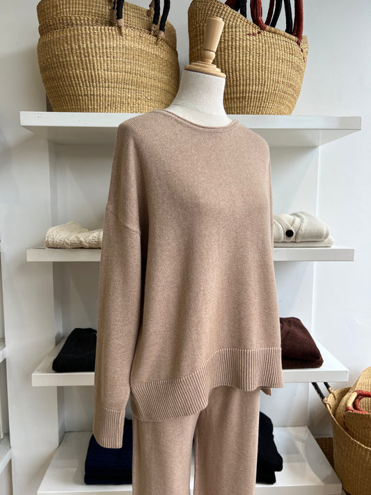 Ribbed Jumper - Cotton Cashmere