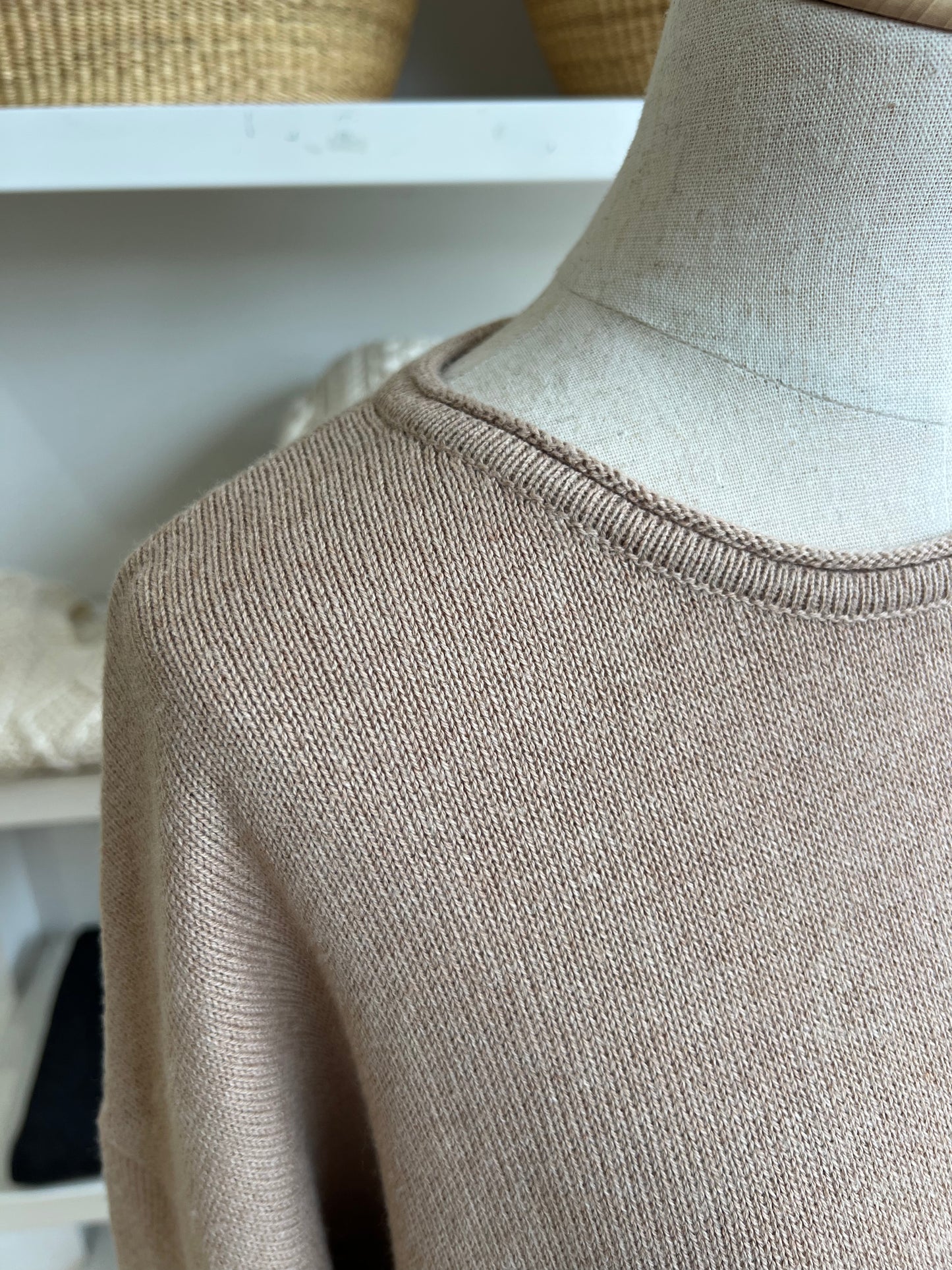 Ribbed Jumper - Cotton Cashmere