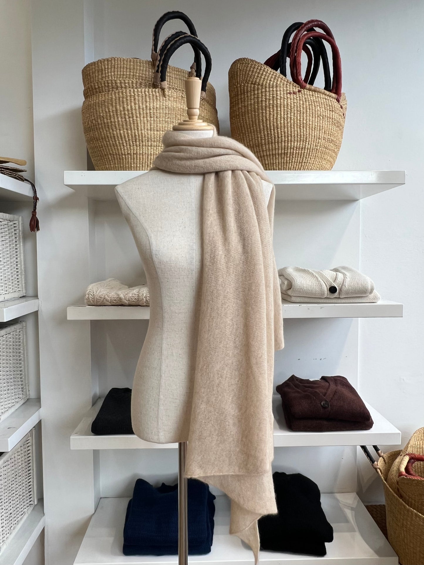 Lightweight Scarf - Cashmere