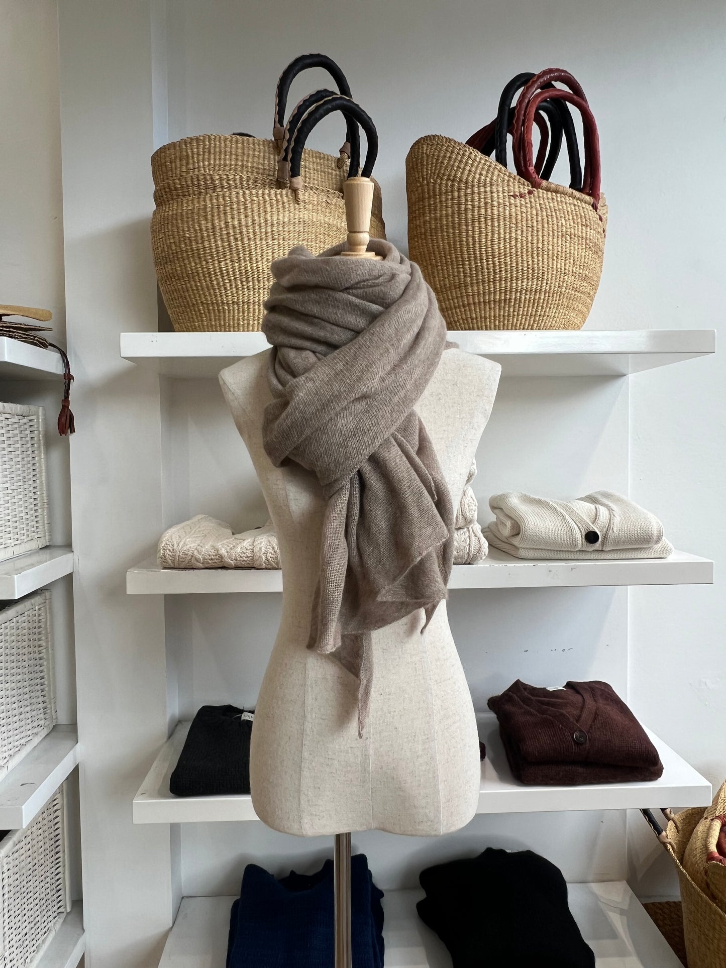 Lightweight Scarf - Cashmere