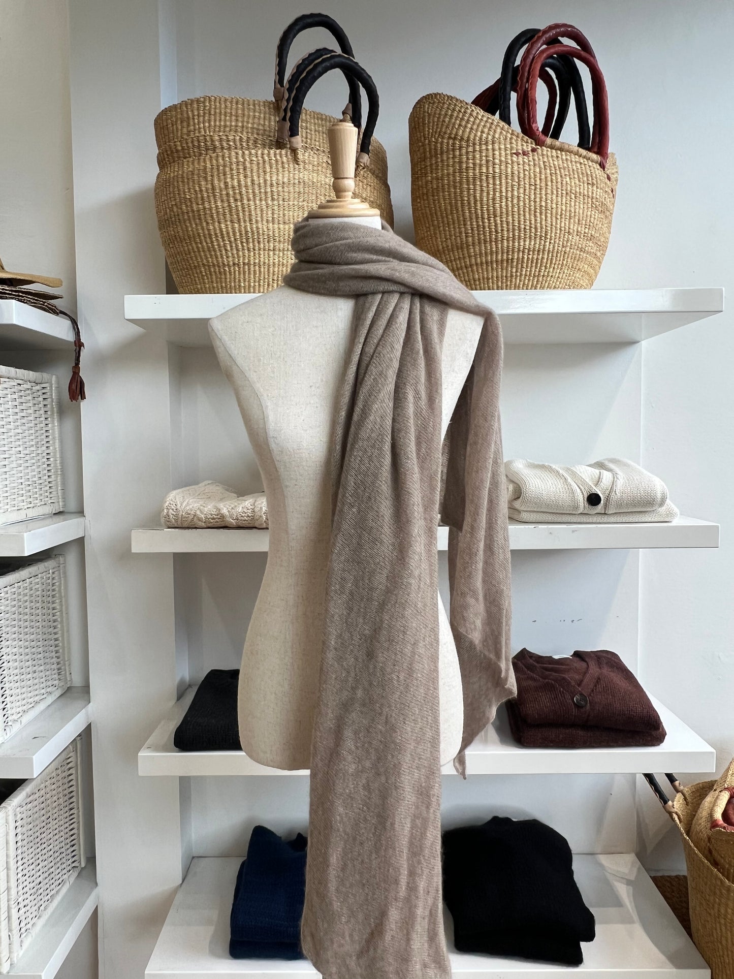 Lightweight Scarf - Cashmere