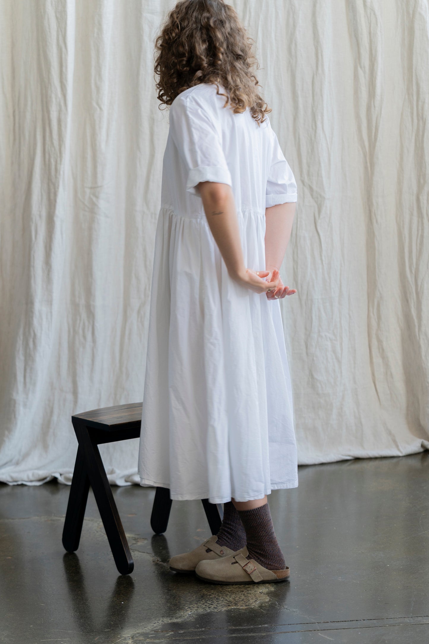 Florence Dress White