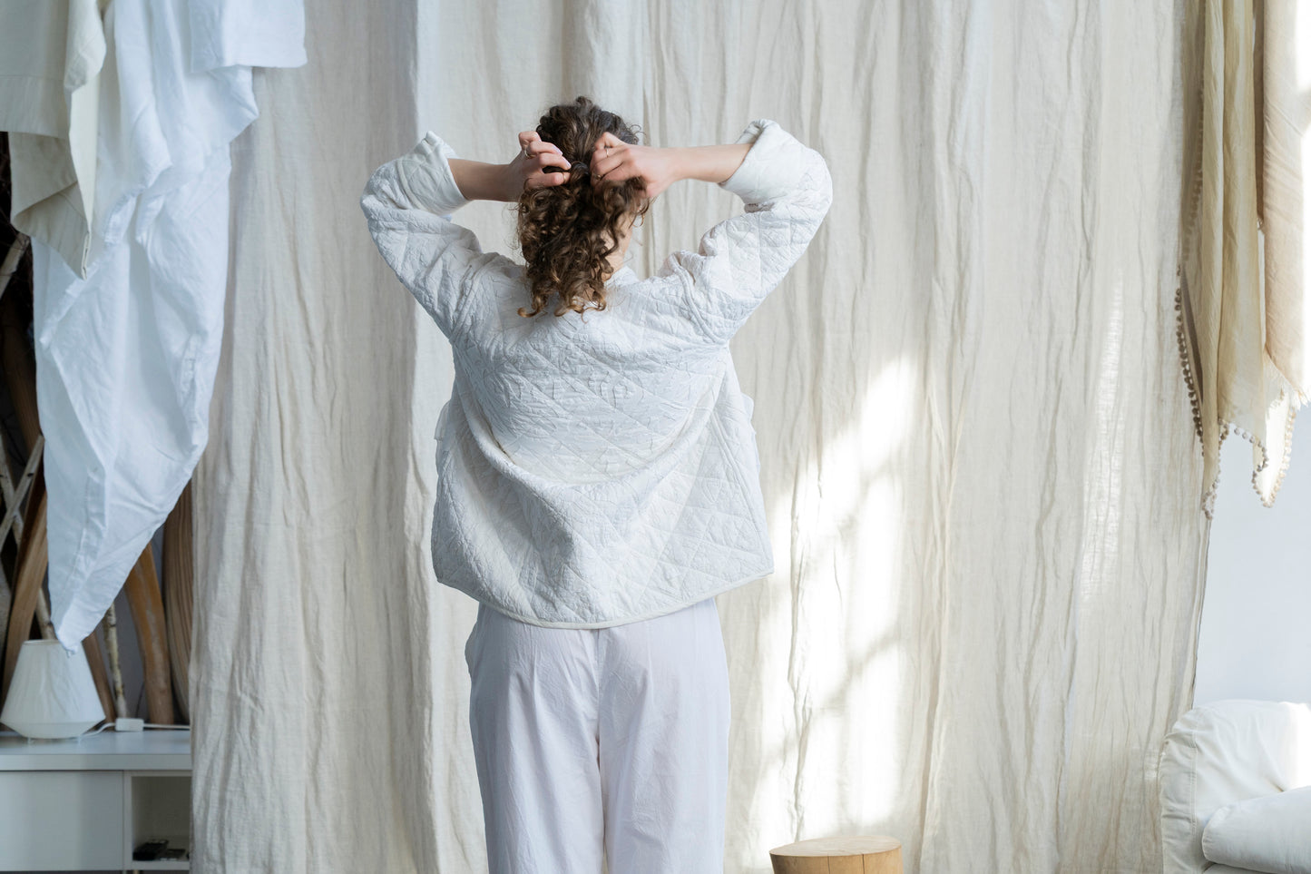 Nestled in the heart of Toorak Road, Melbourne, our boutique offers a thoughtfully curated collection of organic cotton clothing designed for the modern woman who values comfort, quality, and conscious living. Each piece in our collection is made from 100% organic cotton, combining timeless design with sustainable practices to bring you garments that feel as good as they look.
From effortlessly flowy cotton dresses and lightweight jackets to relaxed-fit pants and delicate broderie anglaise pieces, our rang