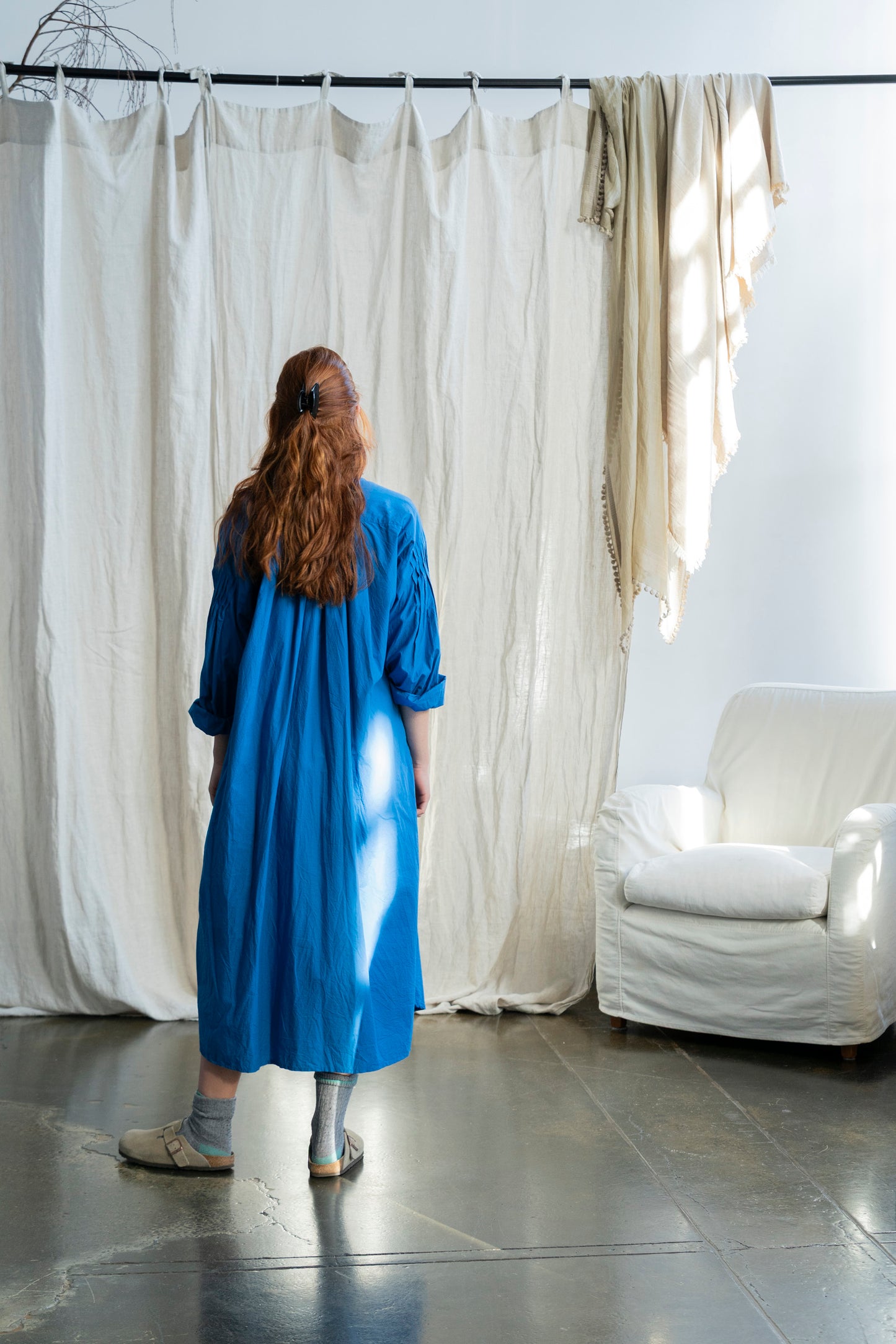 Taj Dress Blue