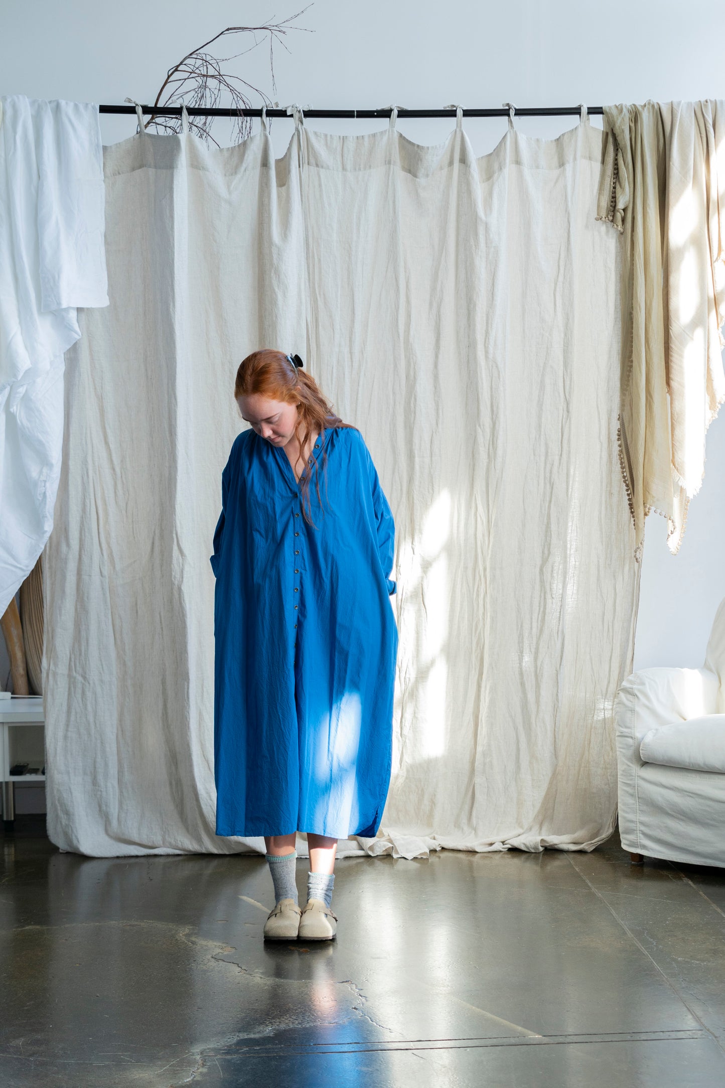 Taj Dress Blue
