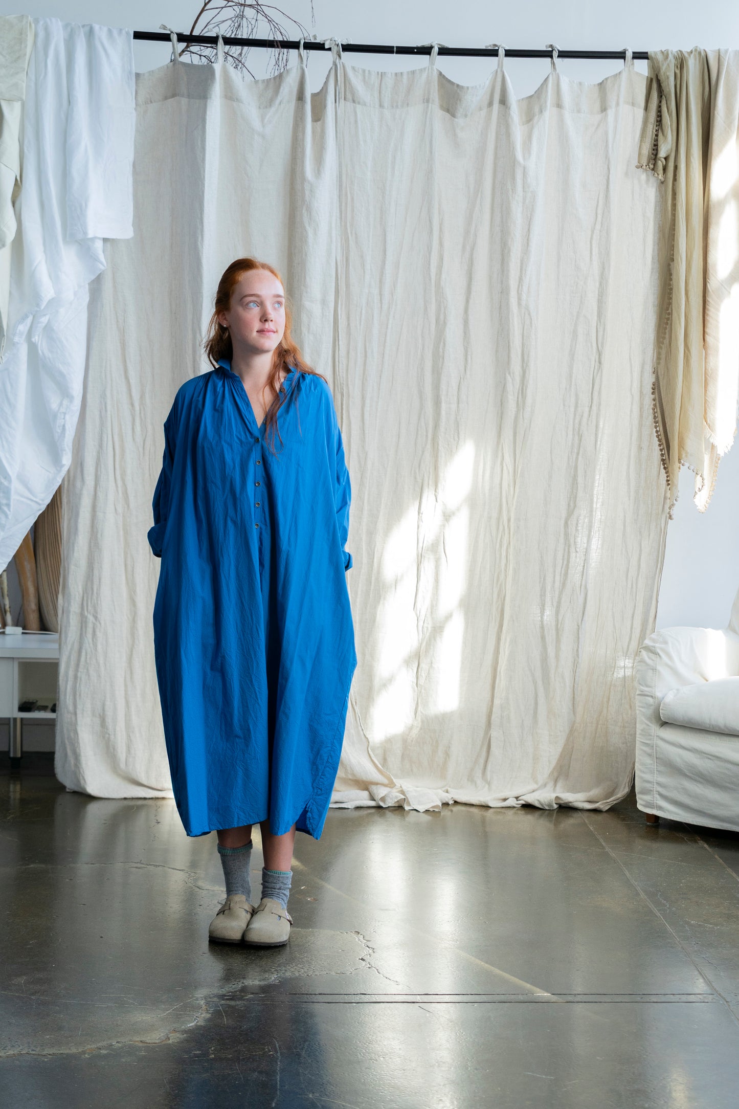 Taj Dress Blue
