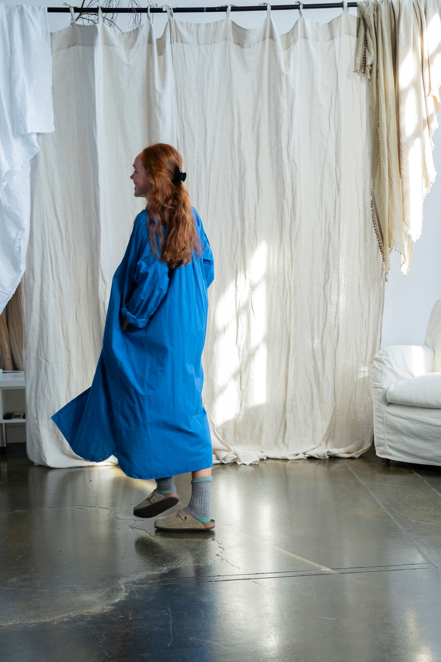 Taj Dress Blue