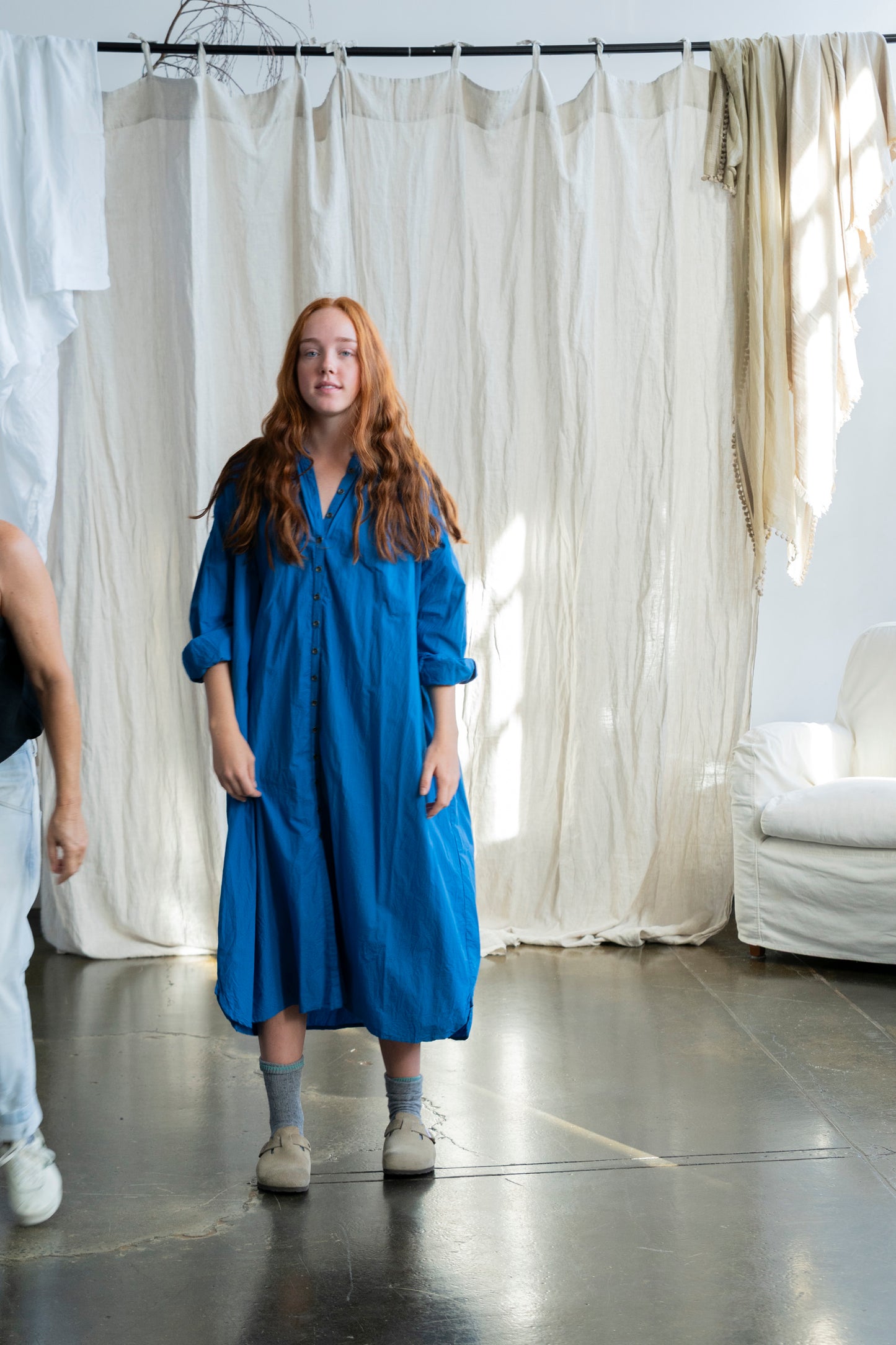 Taj Dress Blue