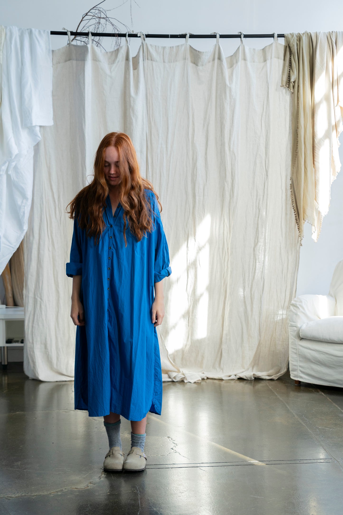 Taj Dress Blue