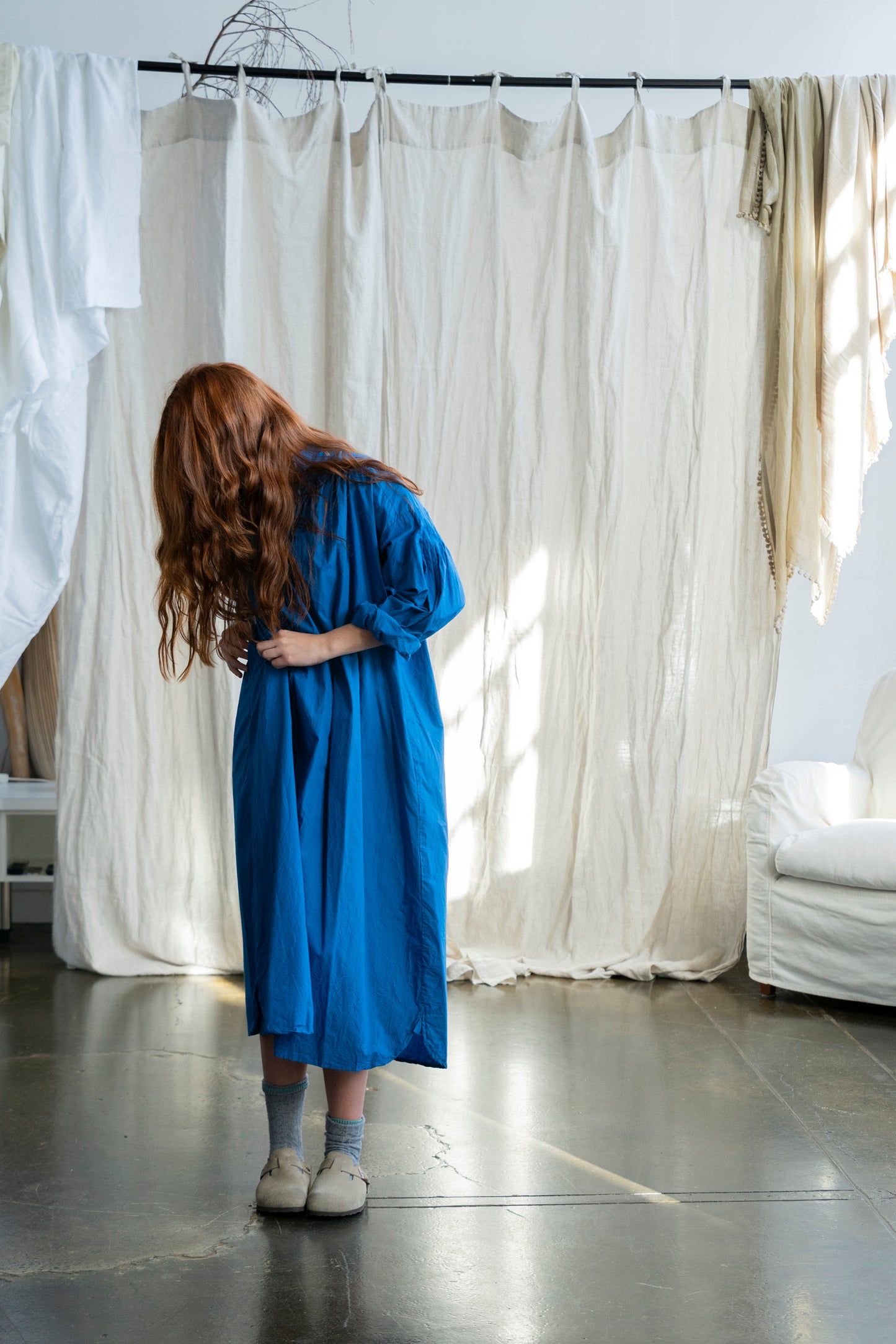 Taj Dress Blue
