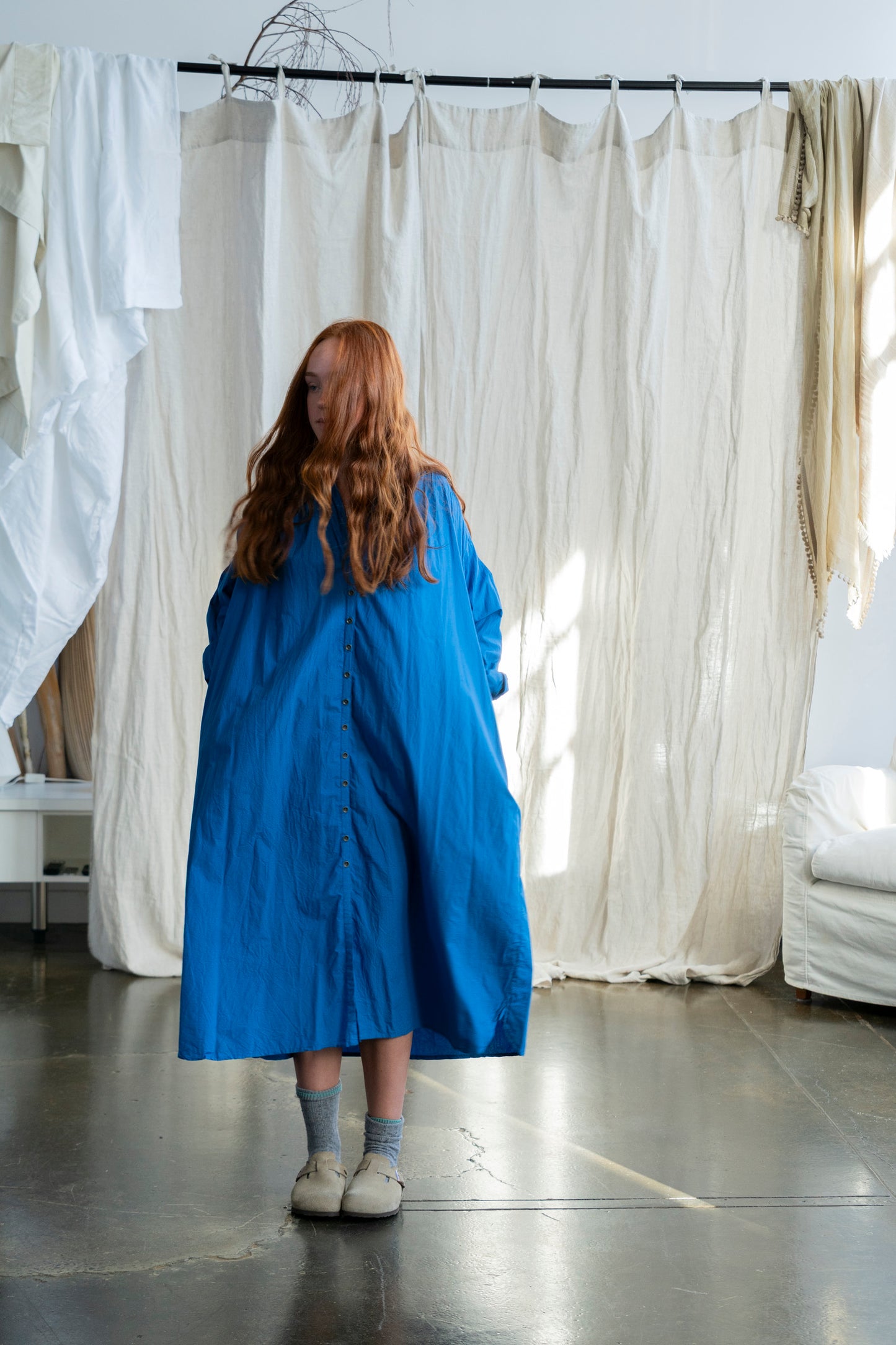 Taj Dress Blue