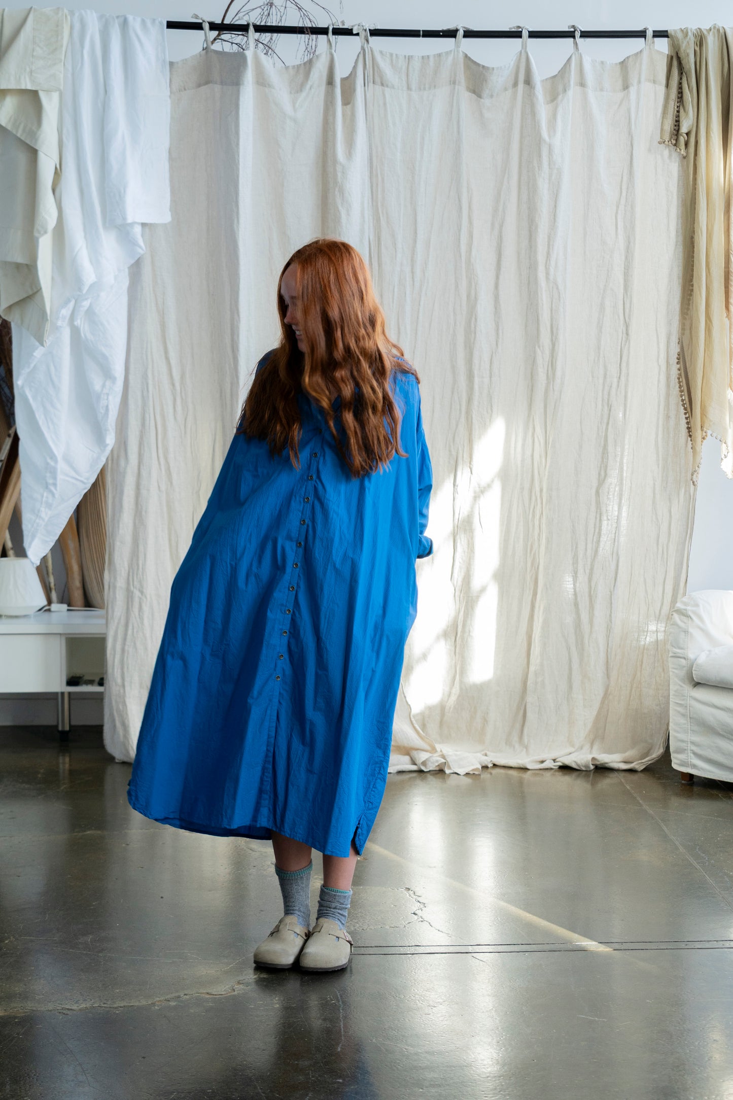 Taj Dress Blue