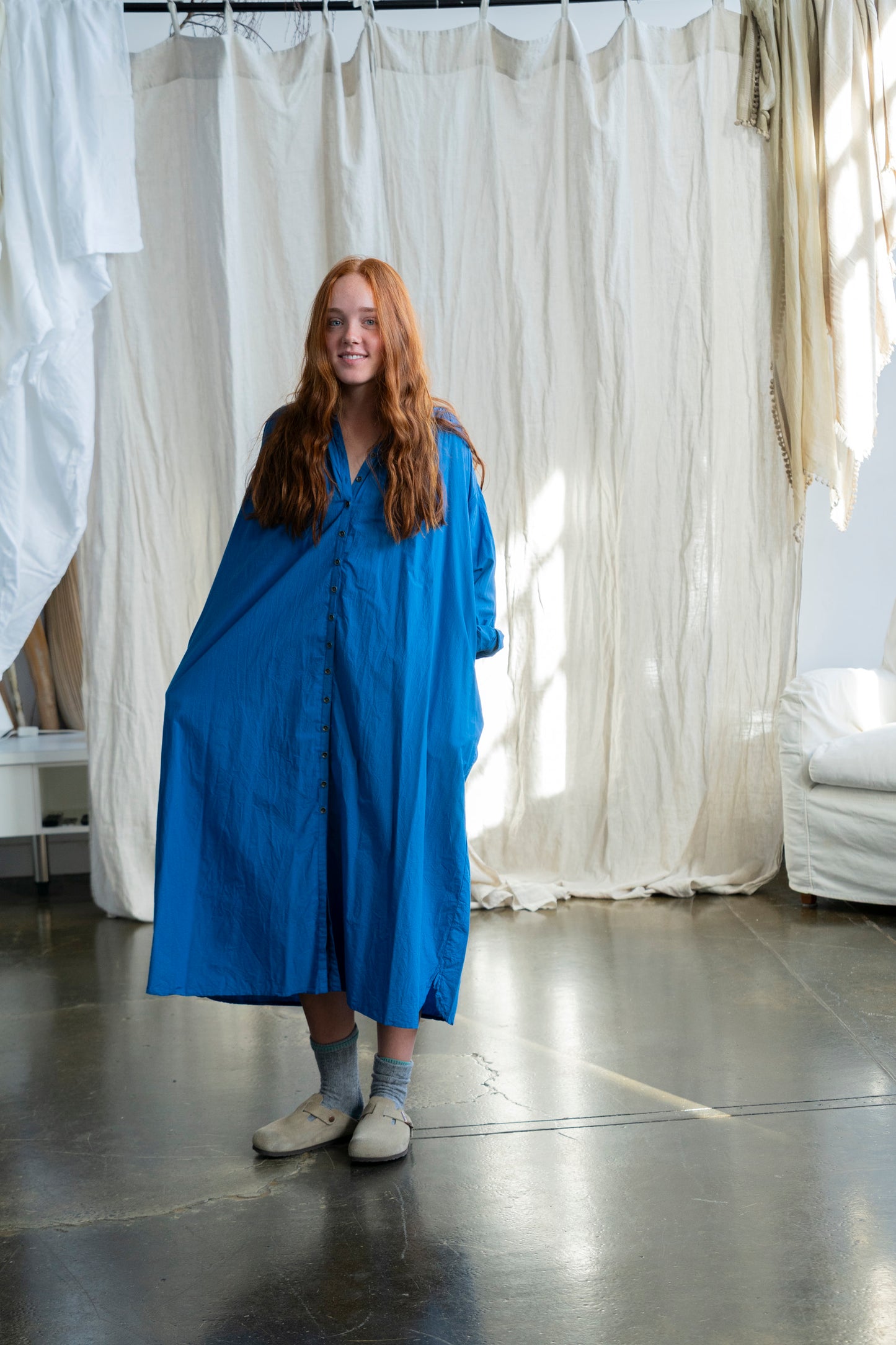 Taj Dress Blue
