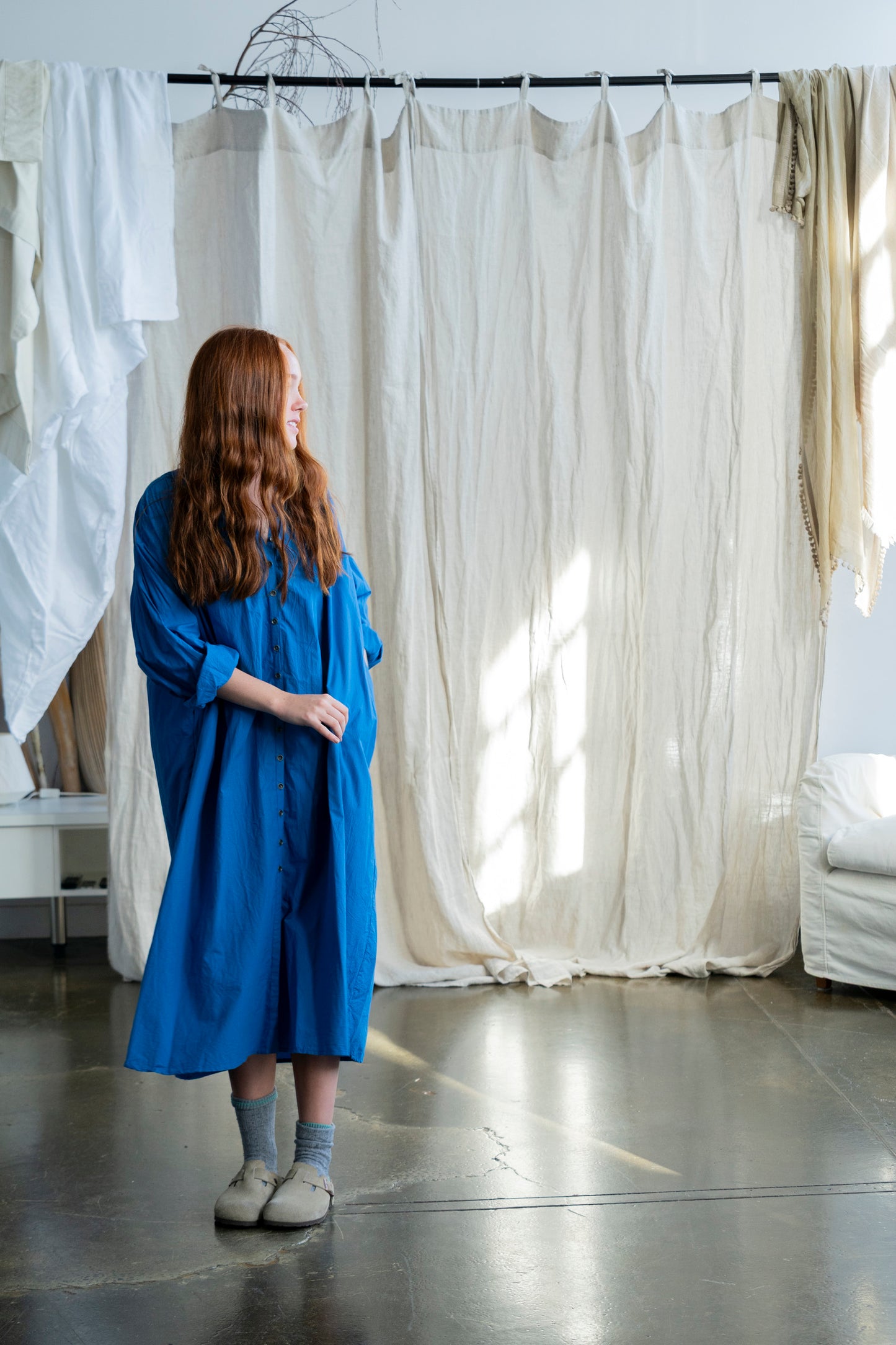 Taj Dress Blue