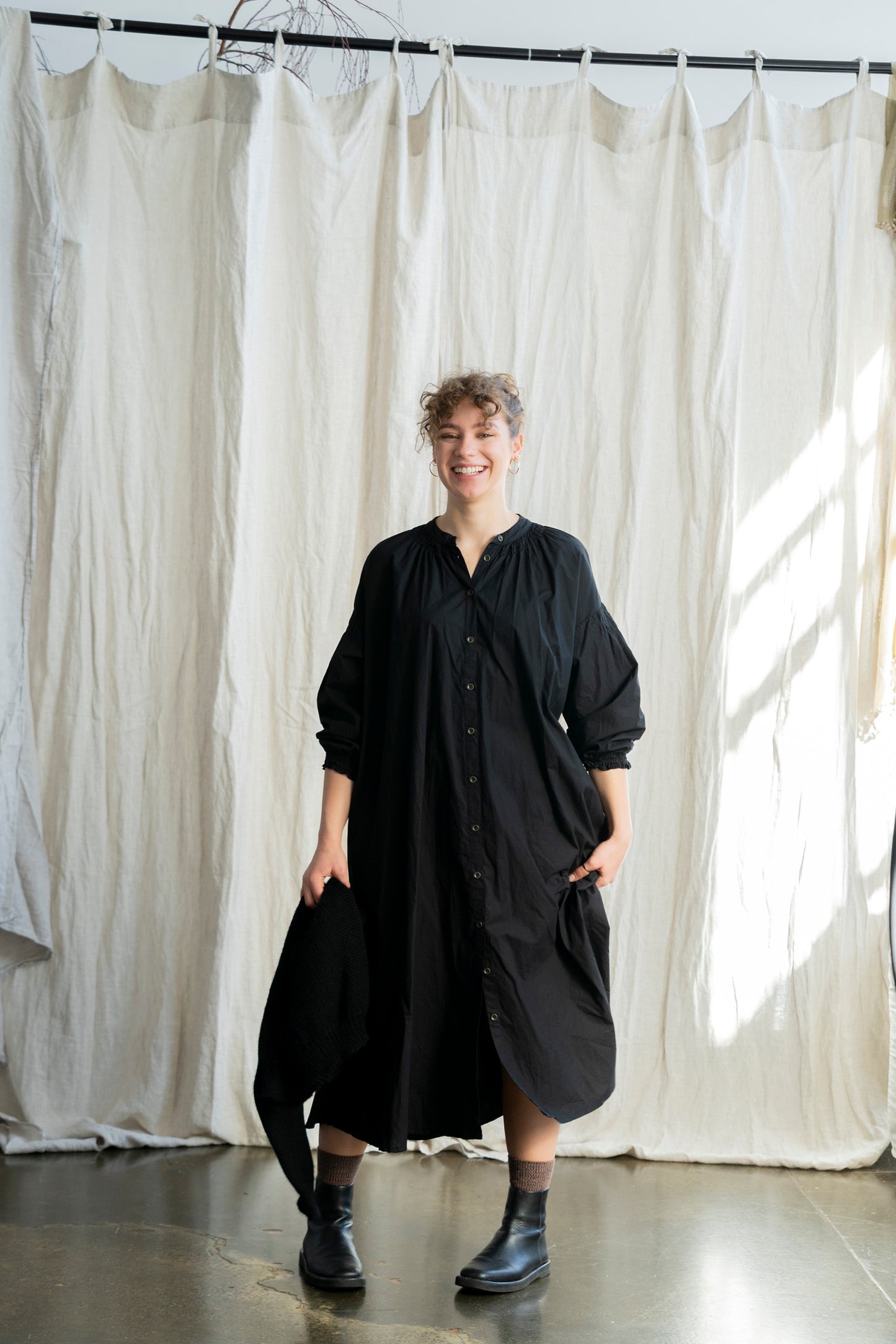 Sophiya Dress Black