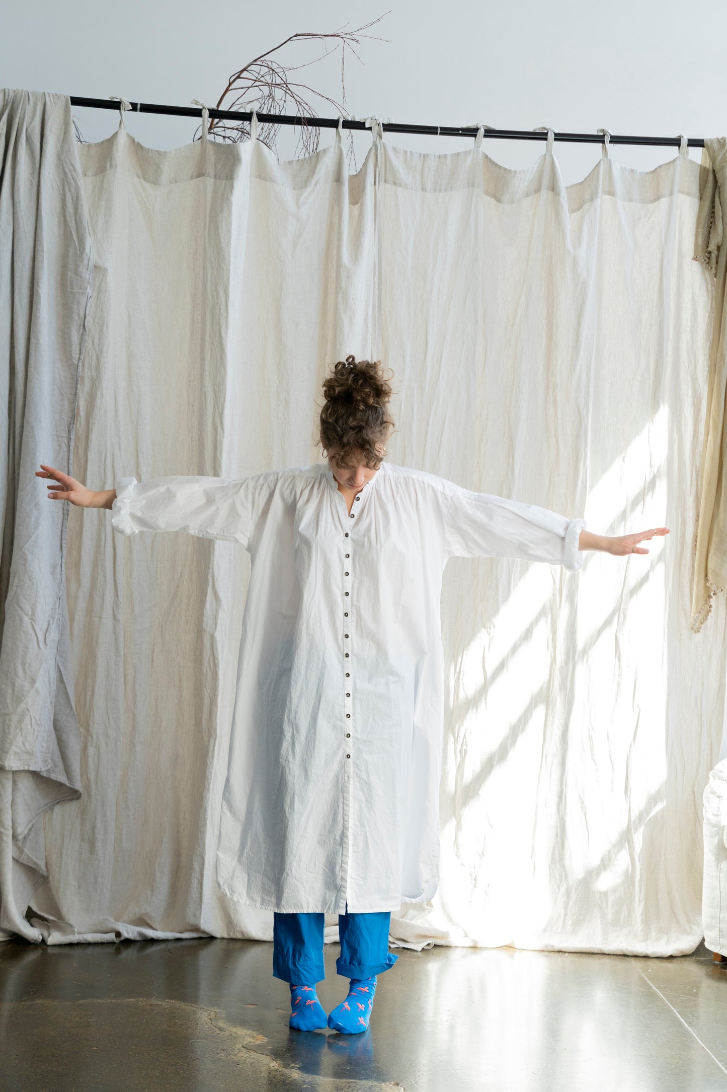 Taj Dress White