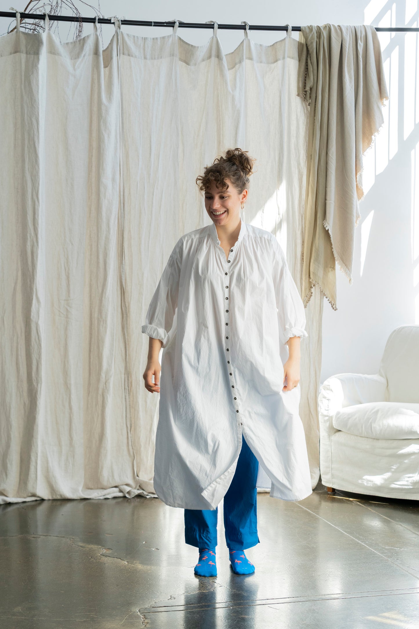 Taj Dress White