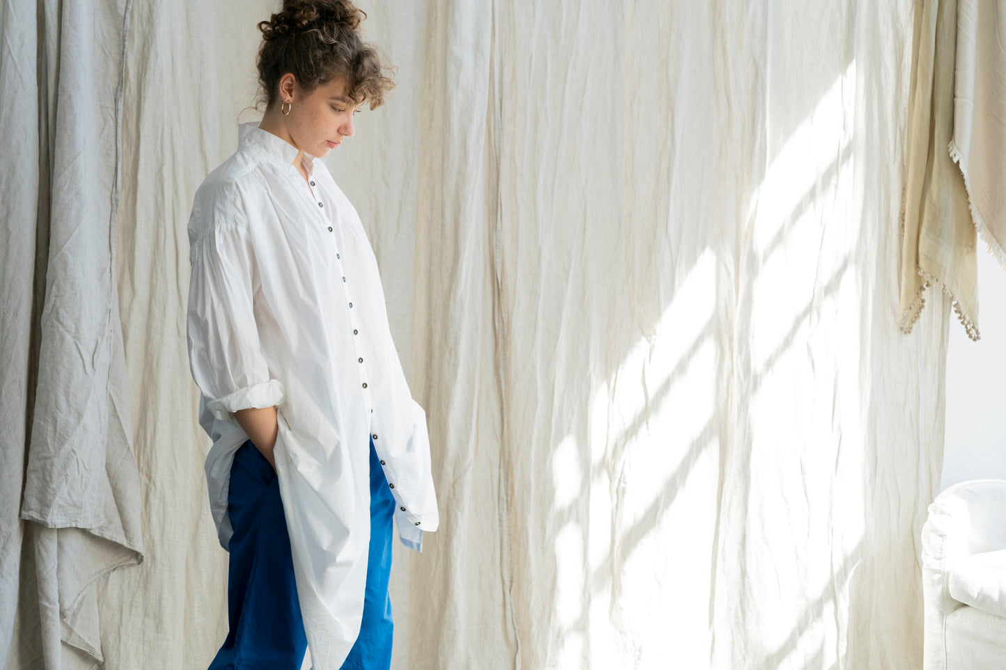 Taj Dress White
