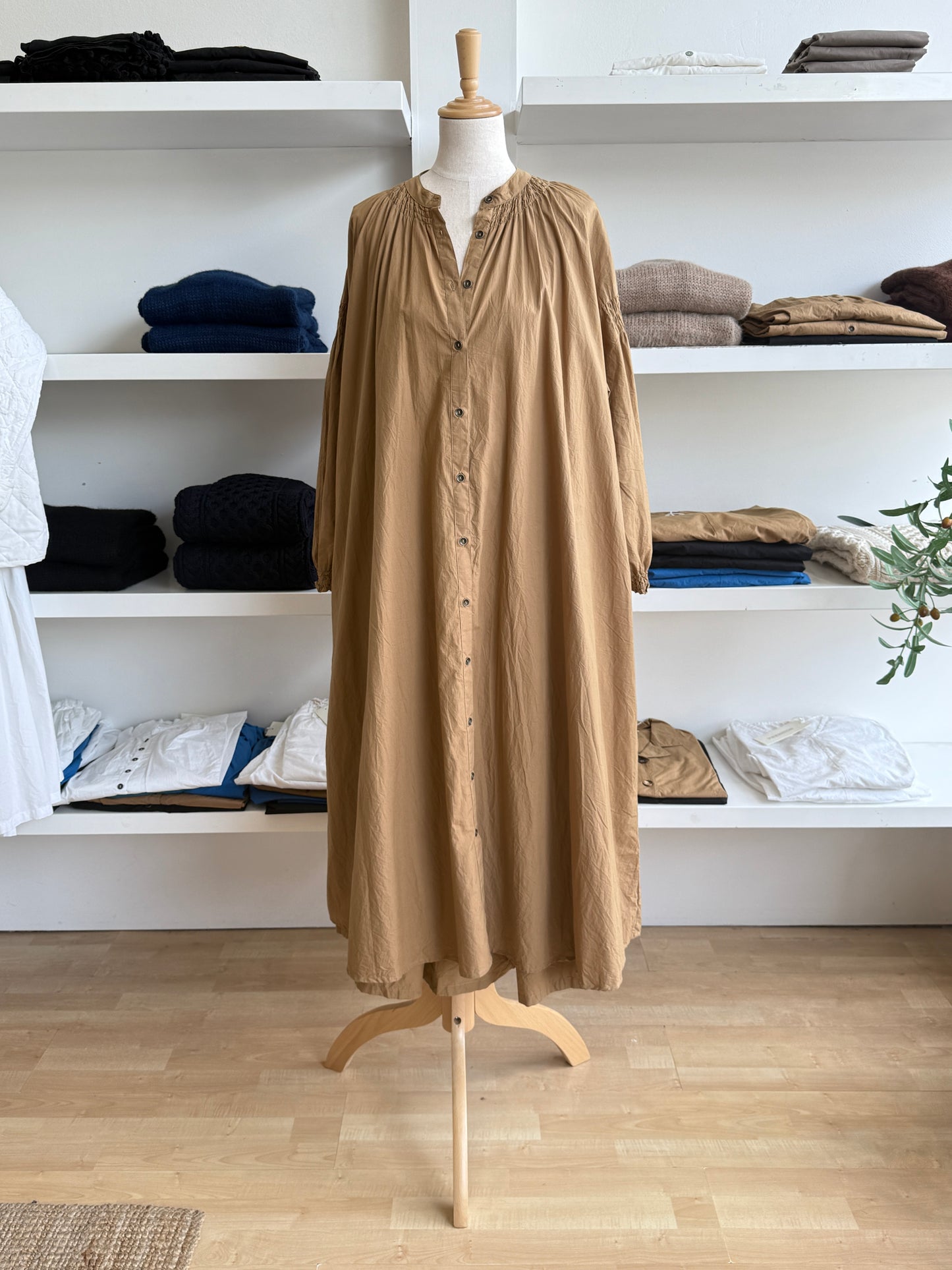 Sophiya Dress Ochre