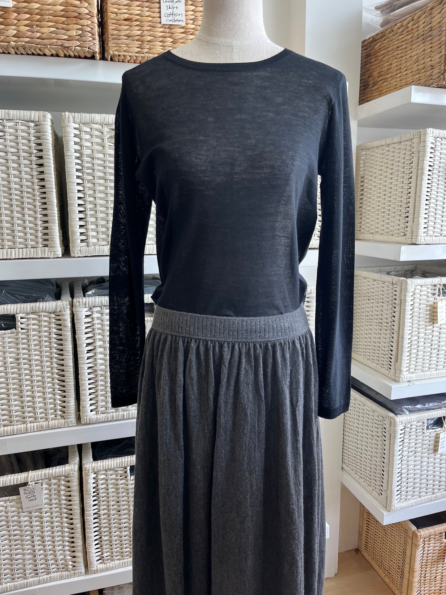 Grace Skirt – Cashmere & Silk