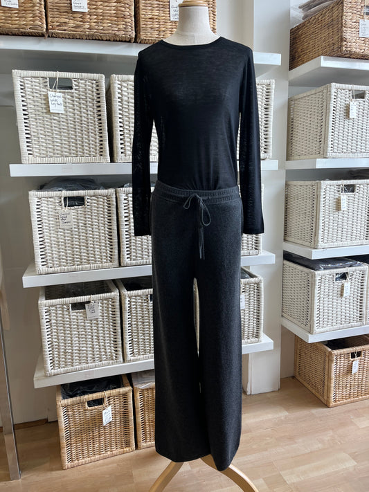 Cashmere Wide Leg Pants