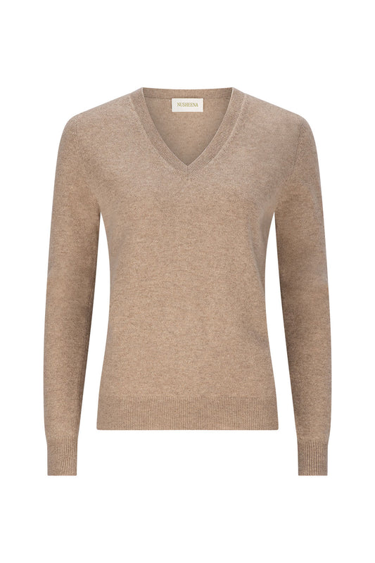 Cashmere V-Neck Jumper