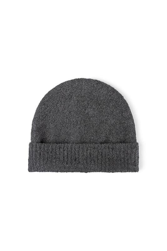 Cashmere Bouclé Knit Beanie