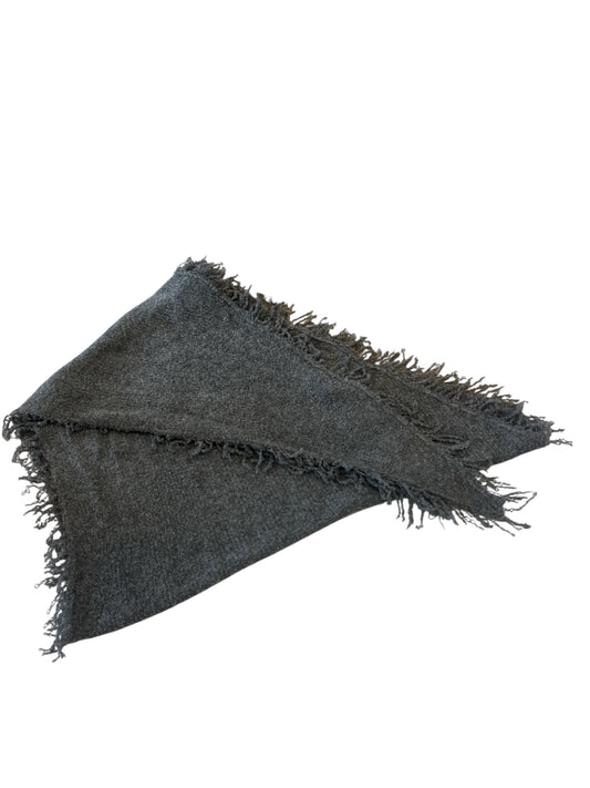 Cashmere Fringe Triangle Scarf