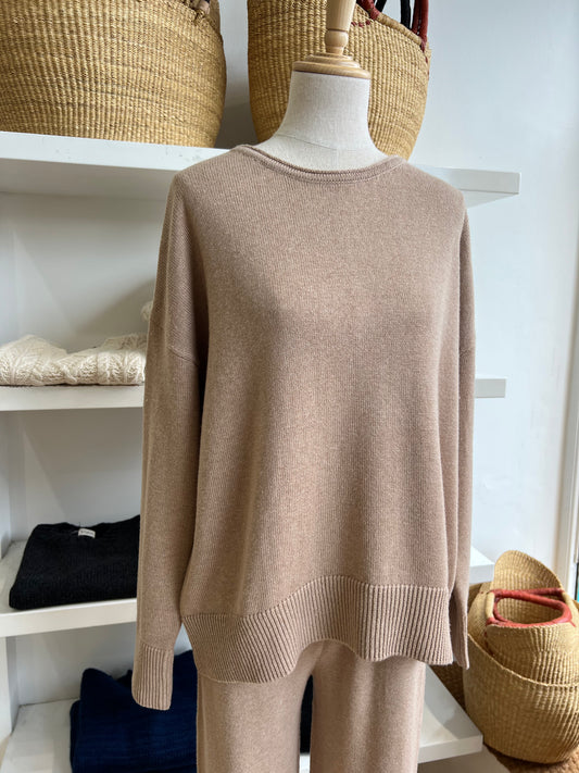 Ribbed Jumper - Cotton Cashmere