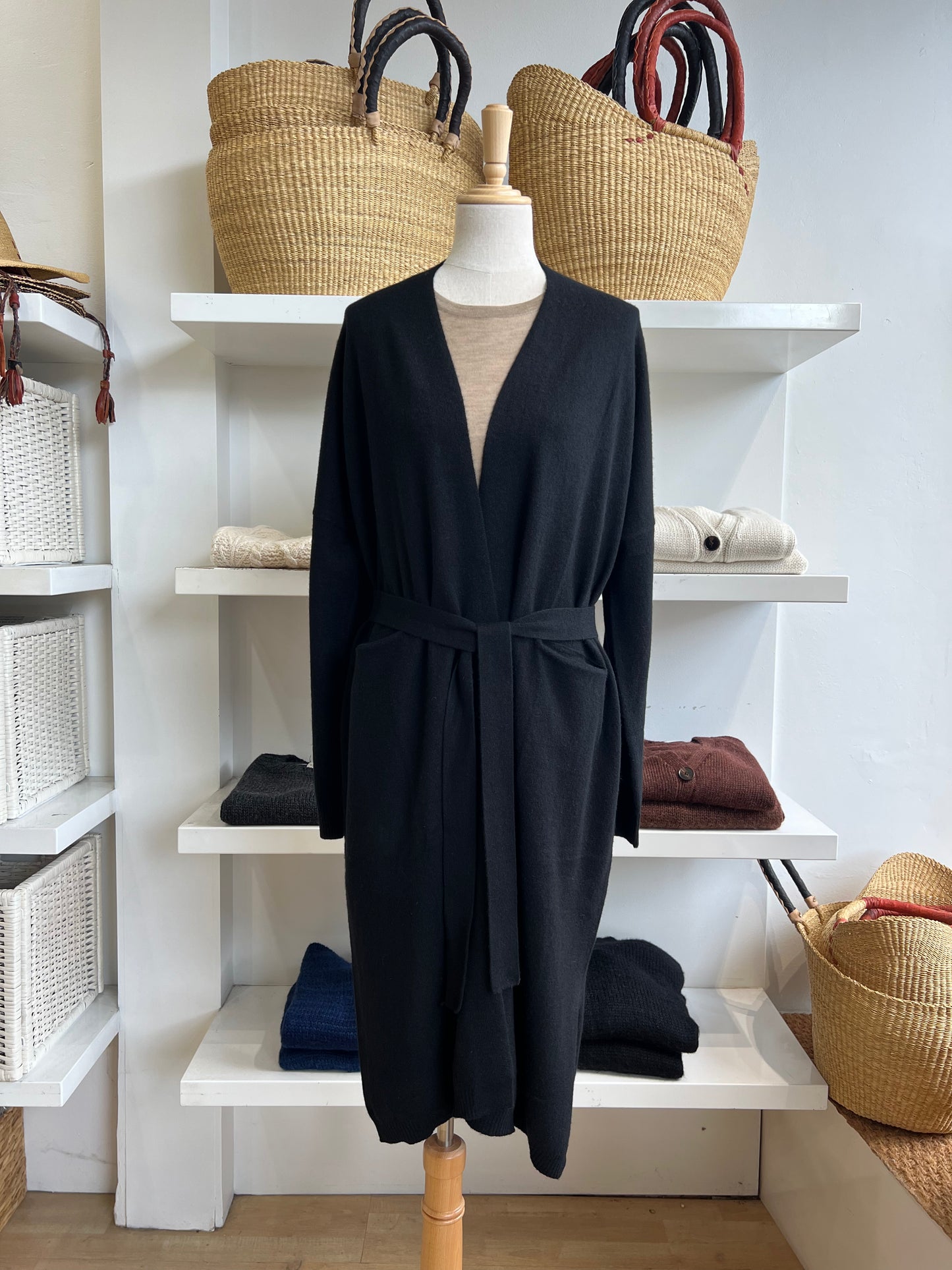 Longline Cardigan – Cashmere