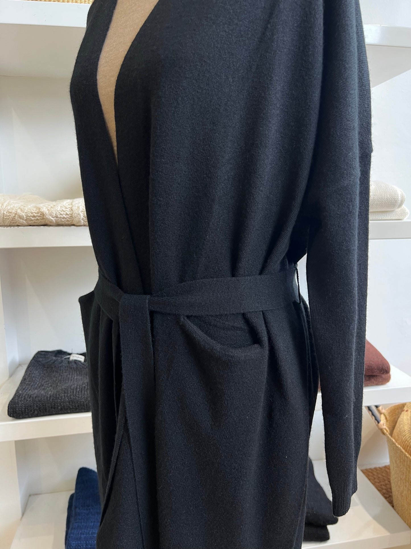Longline Cardigan – Cashmere