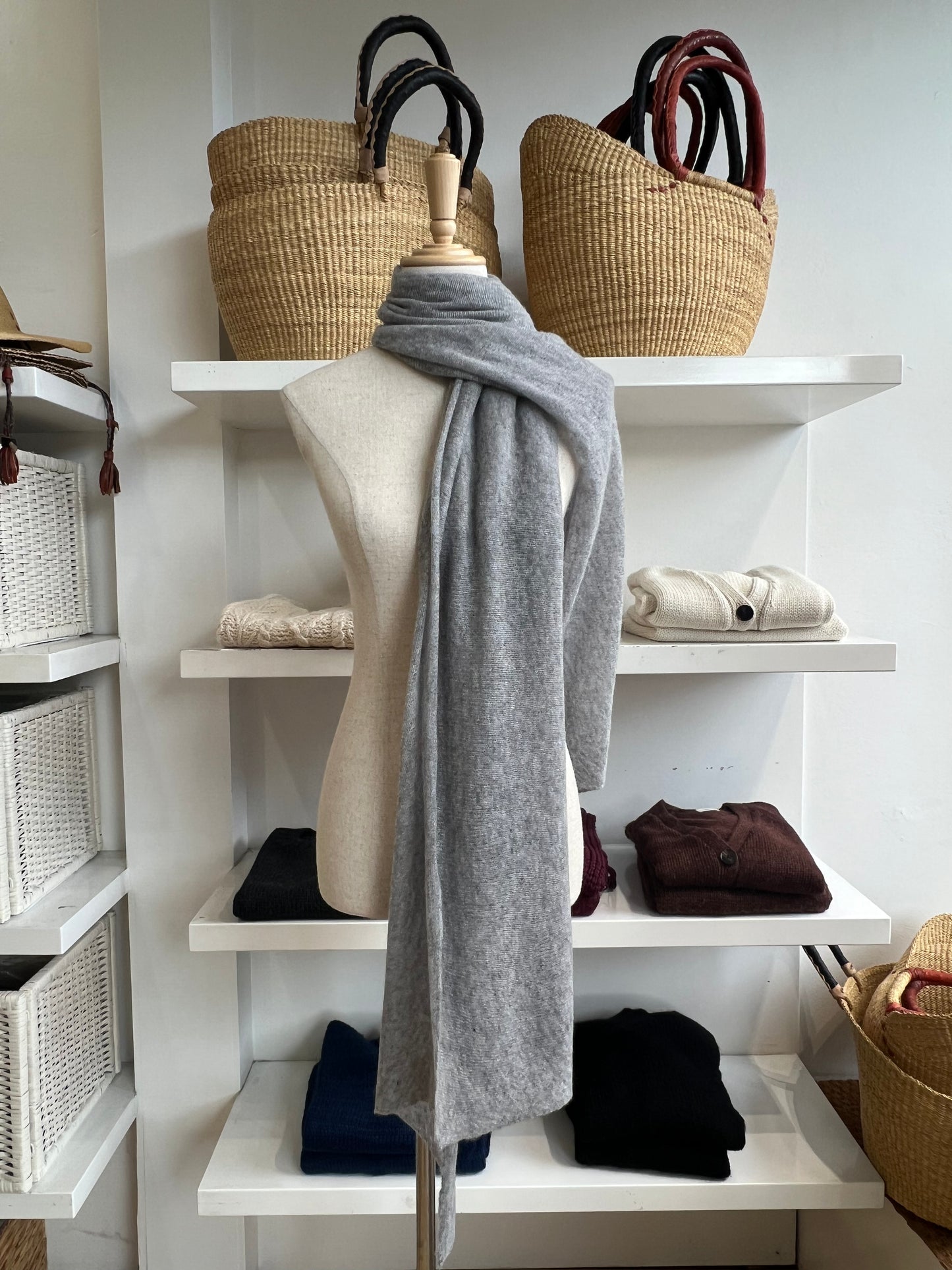 Lightweight Scarf - Cashmere