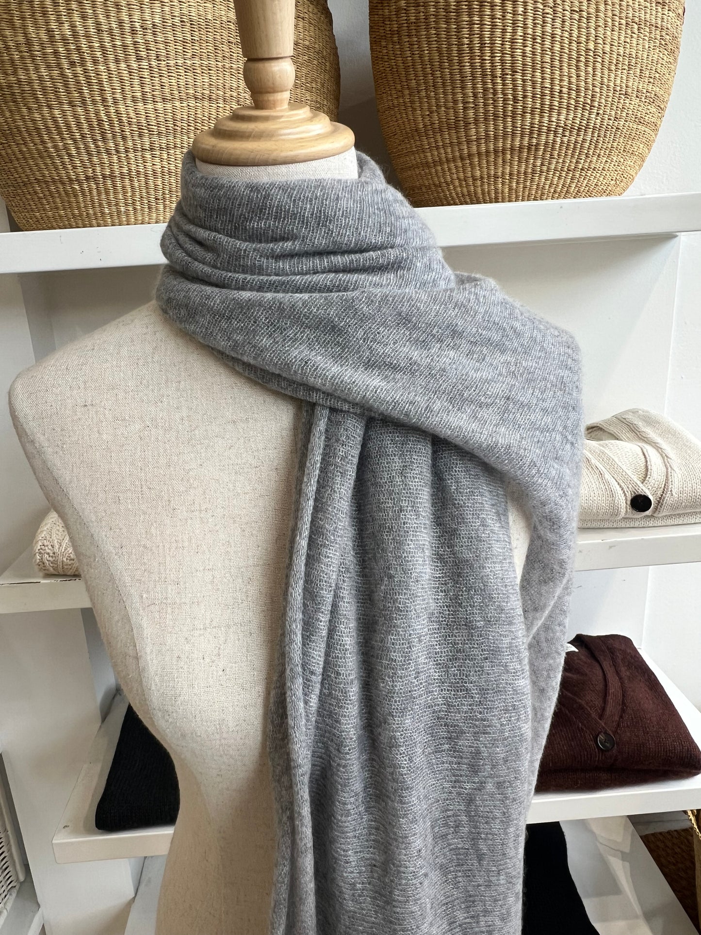 Lightweight Scarf - Cashmere