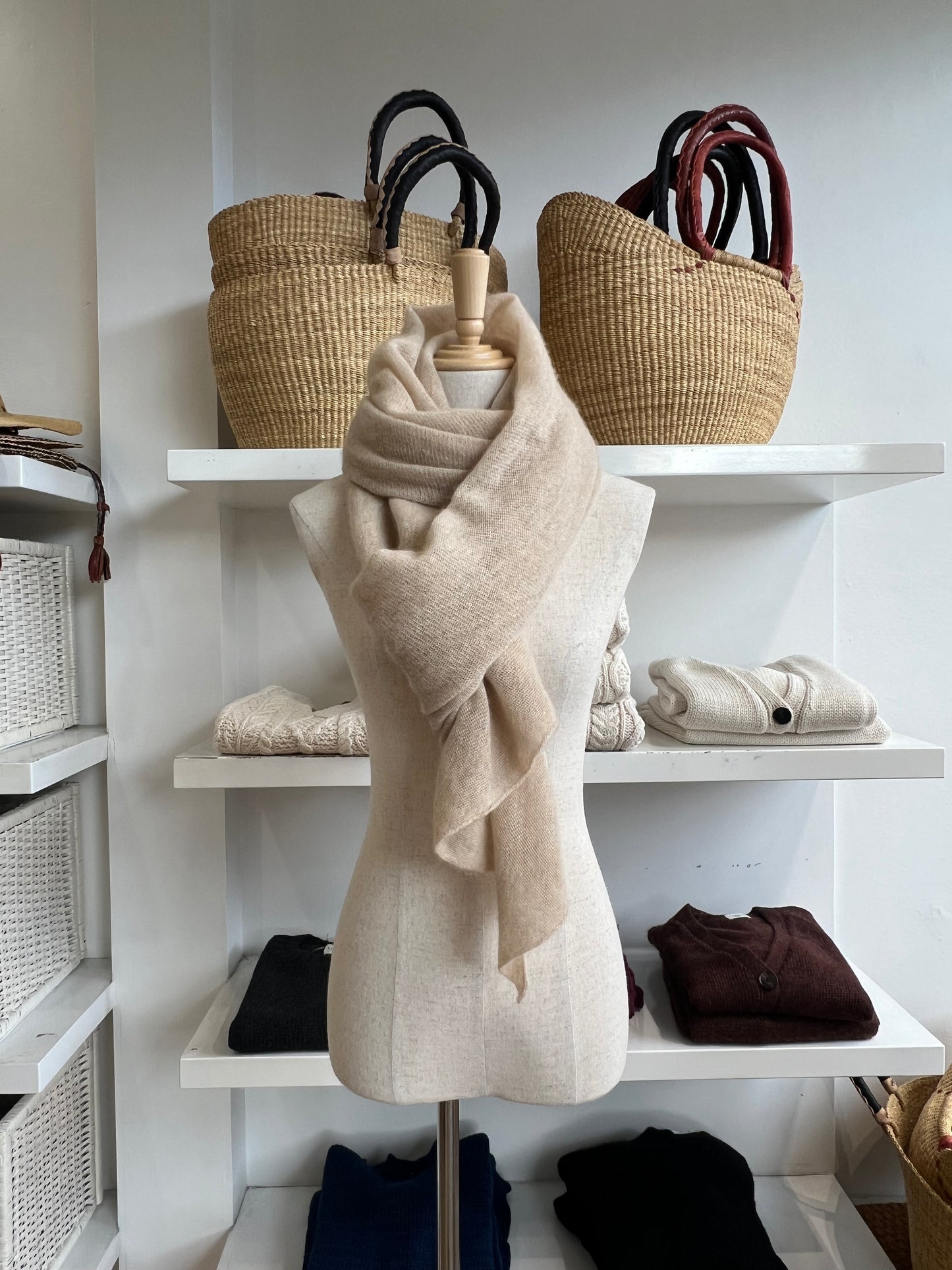 Lightweight Scarf - Cashmere