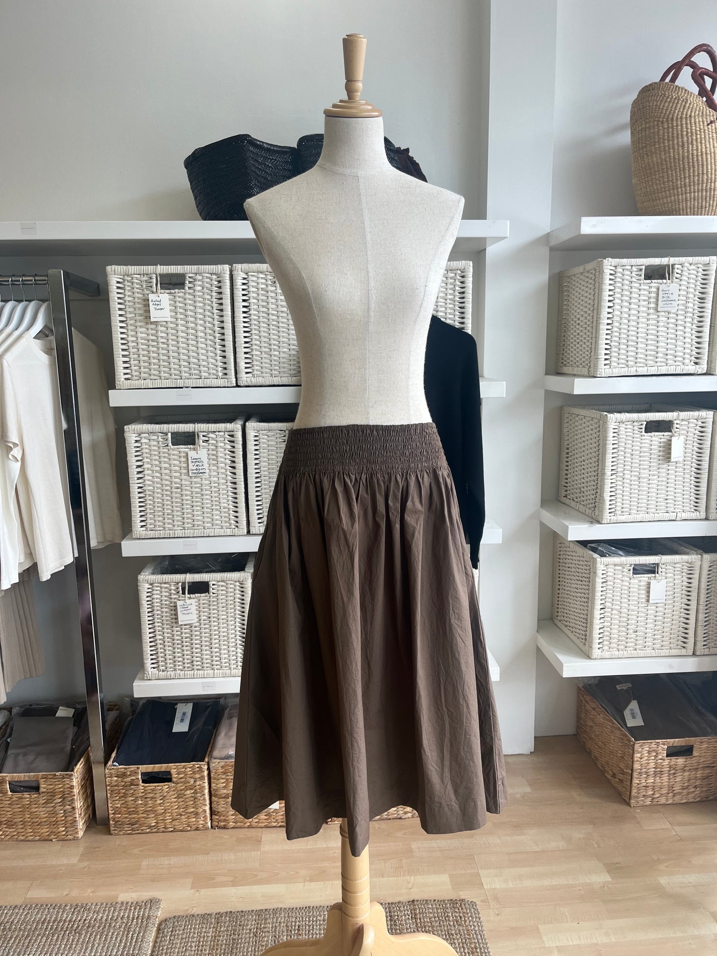 Sienna Skirt Brown