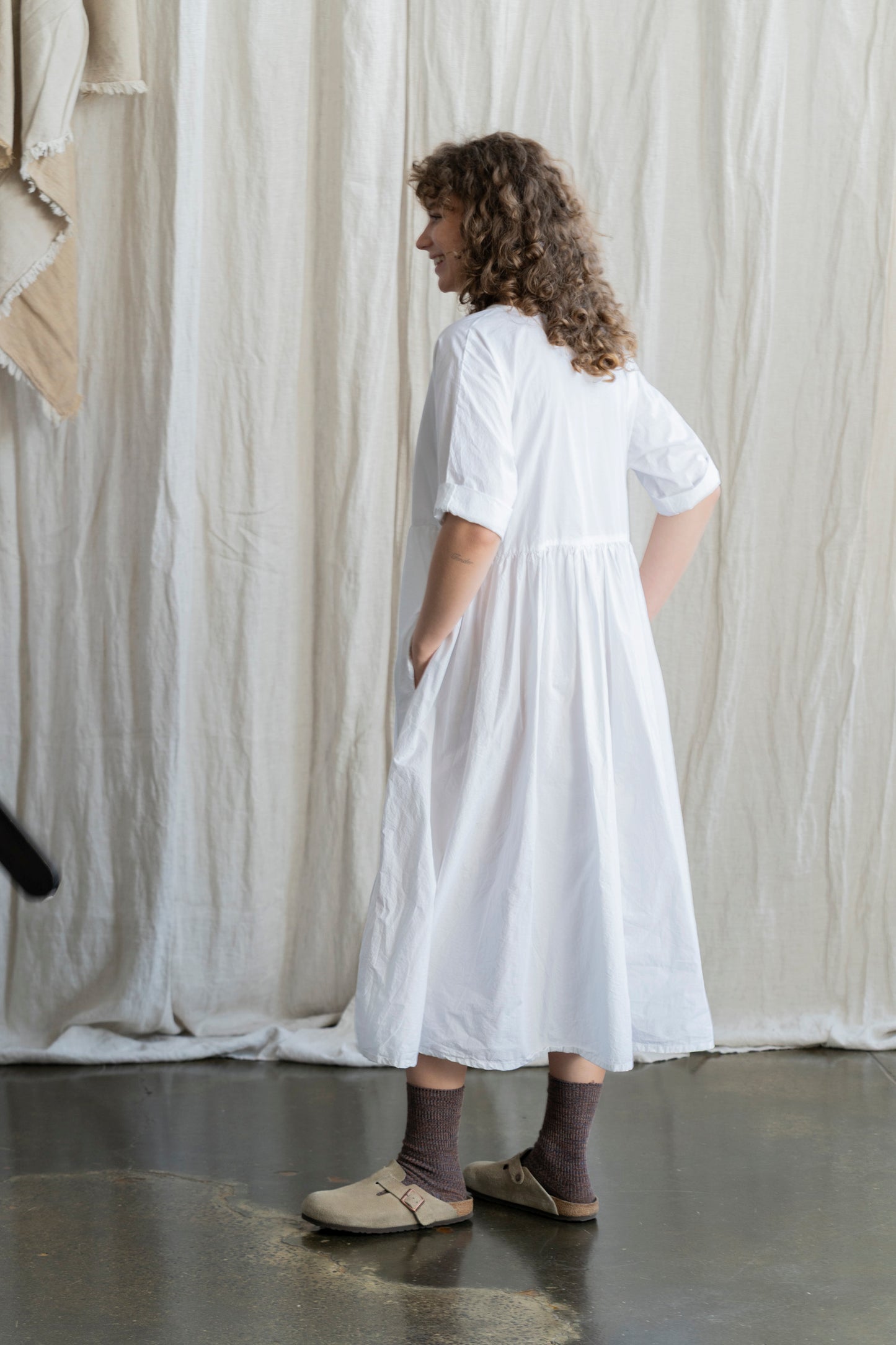 Florence Dress White